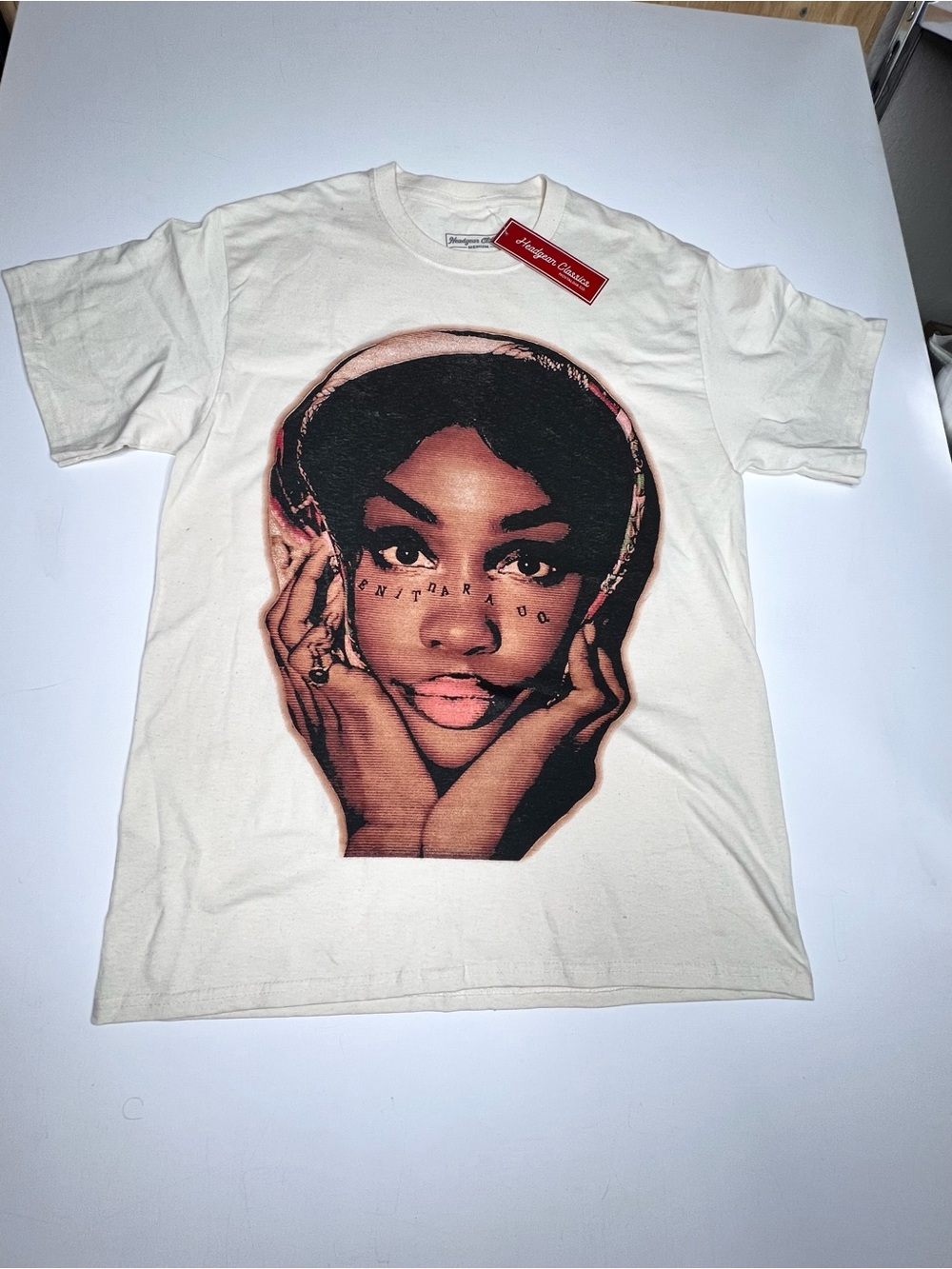SZA Cream Graphic Tee by Headgear Classics Tee Medium